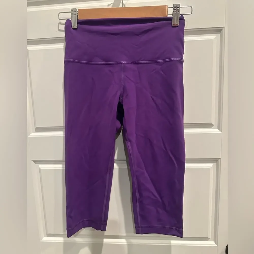 Lululemon Wunder Train 15” Crop Leggings